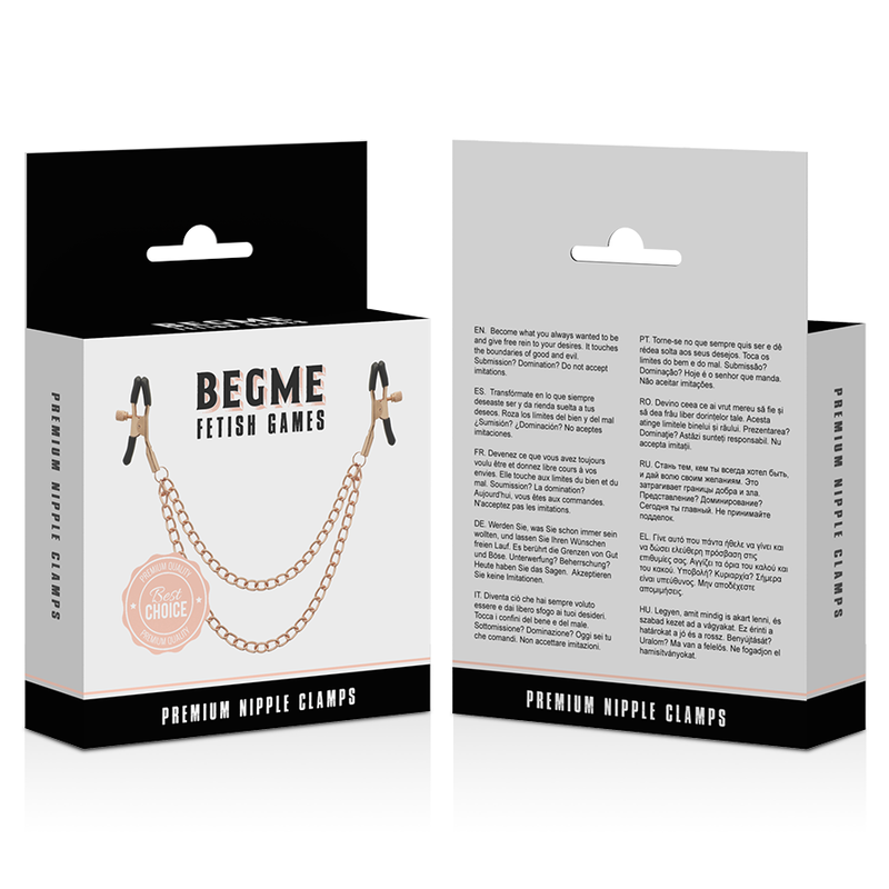 BEGME - SERRE-TÉTONS PREMIUM ÉDITION NOIRE