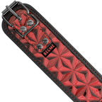 BEGME - COLLIER ÉDITION ROUGE AVEC PINCES À TÉTONS ET DOUBLURE EN NÉOPRÈNE