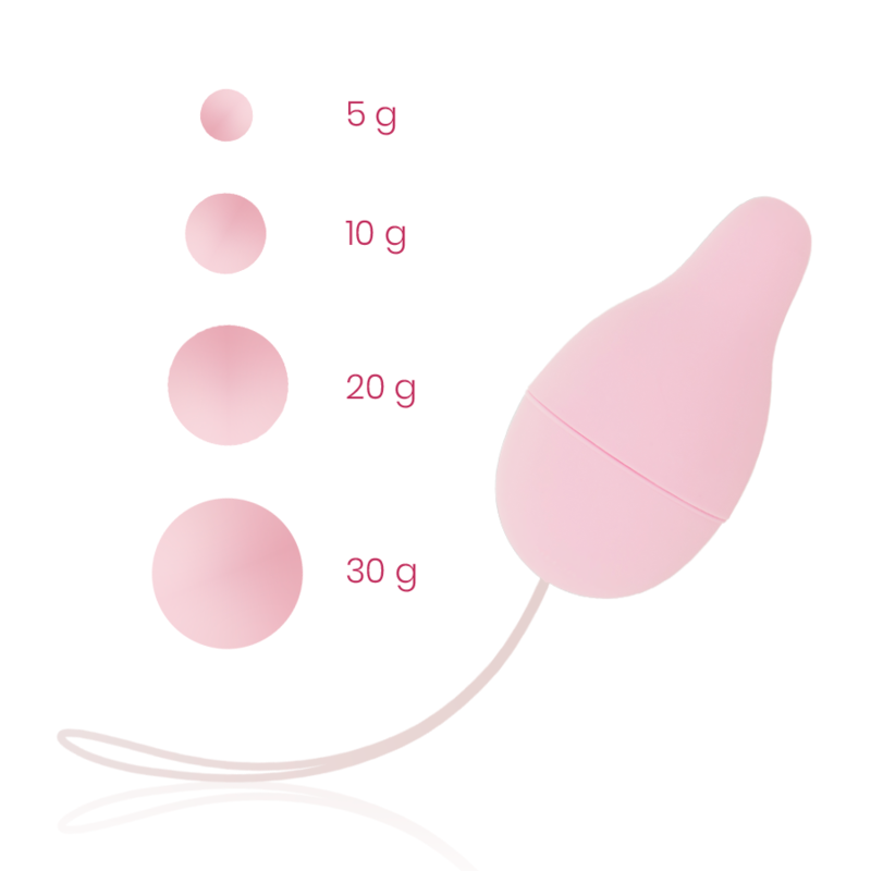 OHMAMA - SYSTÈME DE POIDS DE KEGEL POUR LE DÉVELOPPEMENT DU PLANCHER PELVIEN