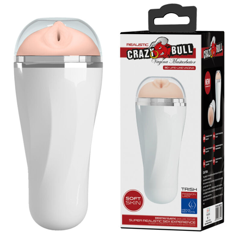 CRAZY BULL - MASTURBATEUR VAGINAL 3D RÉALISTE TRISH