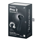 SATISFYER - PRO 2 GÉNÉRATION 3 NOIR BLUETOOTH ET APPLICATION