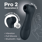 SATISFYER - PRO 2 GÉNÉRATION 3 NOIR BLUETOOTH ET APPLICATION