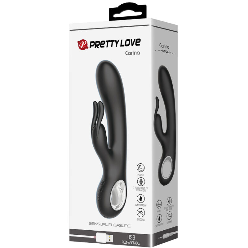 PRETTY LOVE - CARINA VIBRATEUR STIMULATEUR CLITORIDIEN ET POINT G
