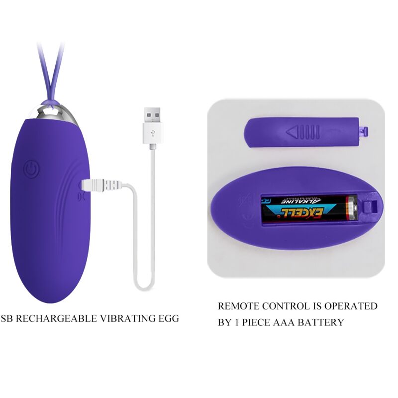 PRETTY LOVE - JENNY ŒUF JEUNESSE VIOLET TÉLÉCOMMANDE VIOLENT