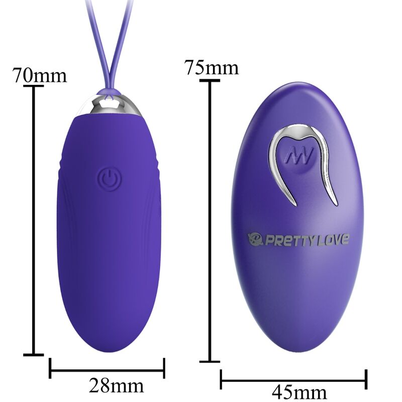 PRETTY LOVE - JENNY ŒUF JEUNESSE VIOLET TÉLÉCOMMANDE VIOLENT