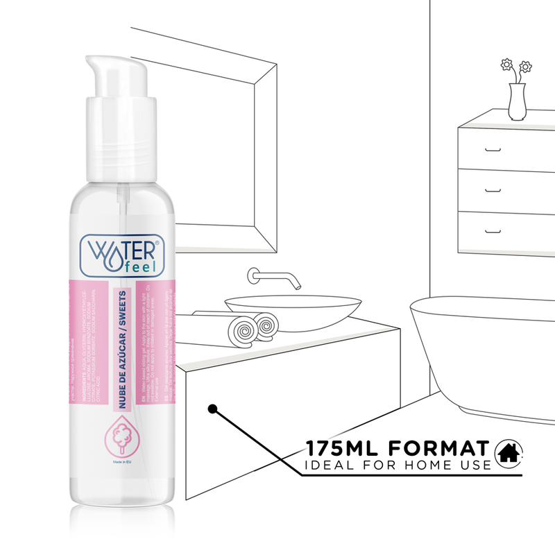 WATERFEEL - LUBRIFIANT NUAGES DE SUCRE 175 ML