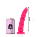 DELTA CLUB - JOUETS GODEMICHET ROSE EN SILICONE MÉDICAL 17 CM -O- 3 CM