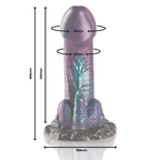 EPIC - GODEMICHET BASILIC DOUBLE PLAISIR ÉCAILLÉ PETITE TAILLE
