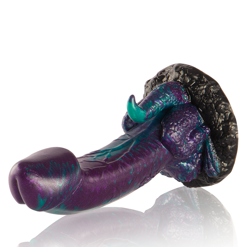 EPIC - GODEMICHET BASILIC DOUBLE PLAISIR ÉCAILLÉ PETITE TAILLE
