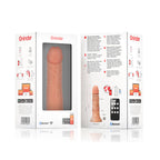 ONINDER - PETIT VIBROMASSEUR GODEMICHET BOGOTÁ 9 VITESSES NATUREL 17.5 CM -O- 4 CM - APPLICATION GRATUITE