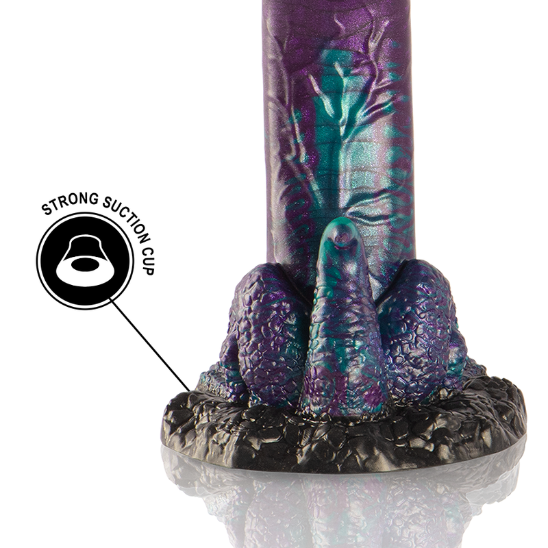 EPIC - GODEMICHET BASILIC DOUBLE PLAISIR ÉCAILLÉ PETITE TAILLE