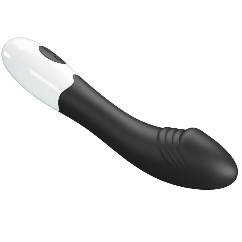 PRETTY LOVE - VIBROMASSEUR POINT G ÉLÉMENTAL 30 MODES NOIR