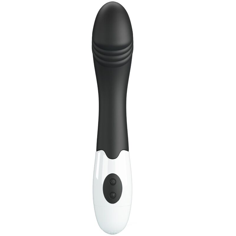 PRETTY LOVE - VIBROMASSEUR POINT G ÉLÉMENTAL 30 MODES NOIR