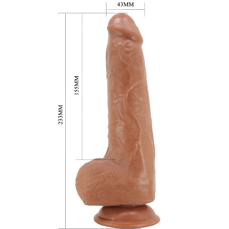 PRETTY LOVE - DILDO RÉALISTE DRACO 23 CM MODÈLE 2 CHAIR