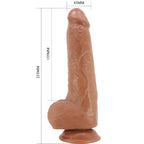PRETTY LOVE - DILDO RÉALISTE DRACO 23 CM MODÈLE 2 CHAIR