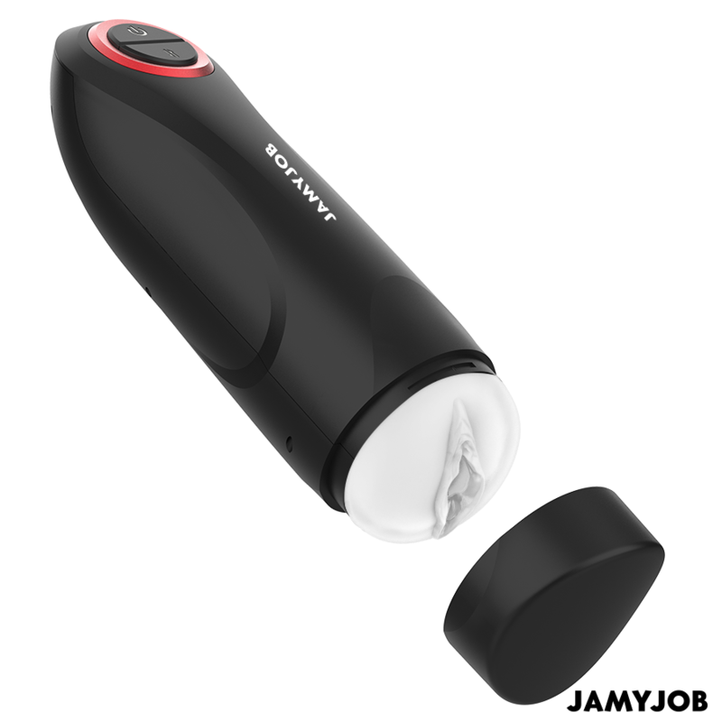 JAMYJOB - MASTURBATEUR VAGINAL AUTOMATIQUE GRAVITAIRE 5 MODES DE POUSSÉE ET EFFET SONORE