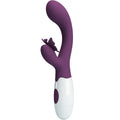 PRETTY LOVE - VIBROMASSEUR LAPIN ET STIMULATEUR POINT G PAPILLON VIOLET