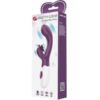 PRETTY LOVE - VIBROMASSEUR LAPIN ET STIMULATEUR POINT G PAPILLON VIOLET