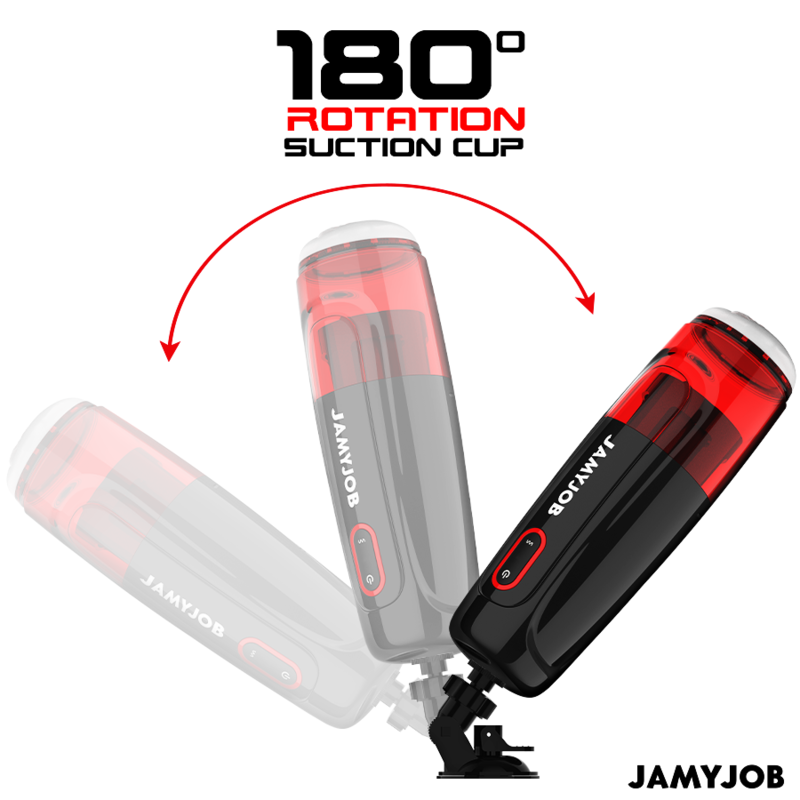JAMYJOB - MASTURBATEUR VAGINAL AUTOMATIQUE STORM 10 MODES DE ROTATION ET DE POUSSÉE