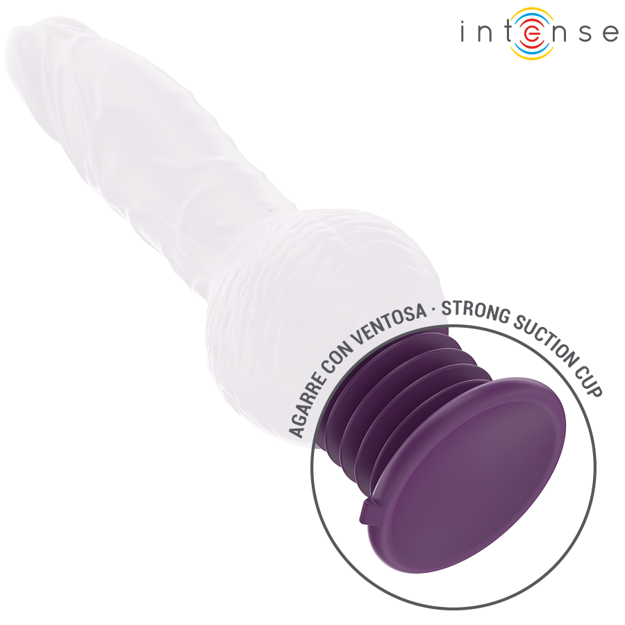 INTENSE - VIBREUR MULTIFONCTION TATUM AVEC VIBRATION HAUT ET BAS 24 CM VIOLET