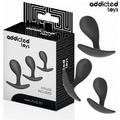 ADDICTED TOYS - LOT DE 3 PLUGS ANALS EN SILICONE MODÈLE 3