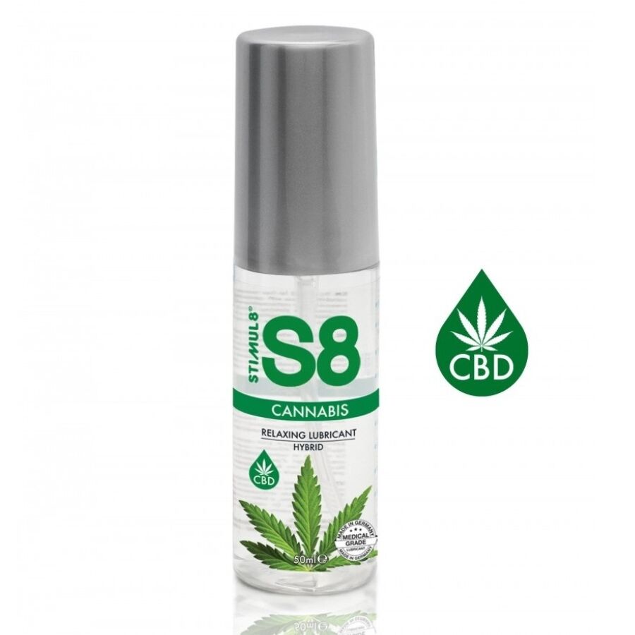 STIMUL8 - LUBRIFIANT HYBRIDE S8 AU CANNABIS 50 ML