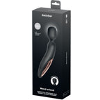 SATISFYER - BAGUETTE VIBRANTE DE MASSAGE ERLAND NOIR