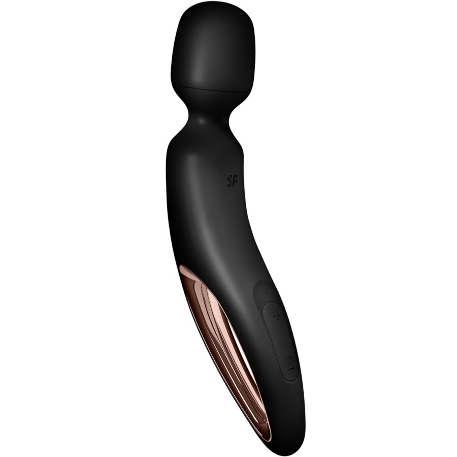 SATISFYER - BAGUETTE VIBRANTE DE MASSAGE ERLAND NOIR