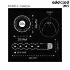 ADDICTED TOYS - NETTOYANT ANAL AVEC ADAPTATEUR UNIVERSEL MODÈLE 6