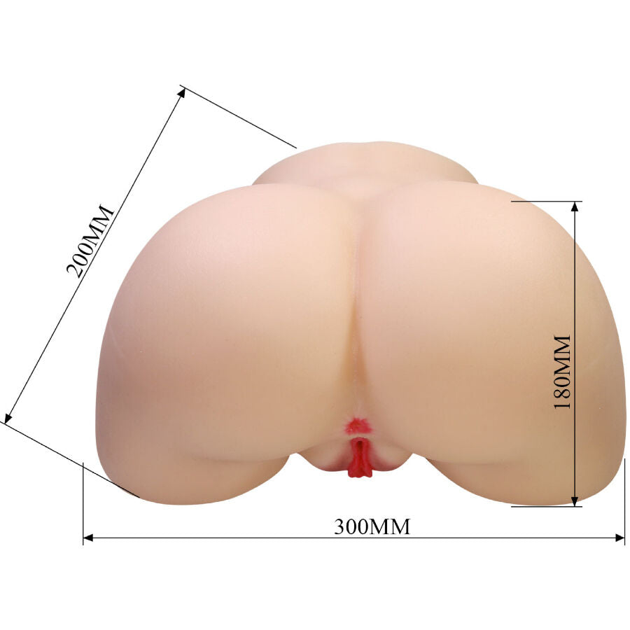 CRAZY BULL - OLIVIA FESSE, VAGIN ET ANUS FÉMININS RÉALISTES 5,5 KG