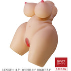 CRAZY BULL - GRACE TORSE FÉMININ RÉALISTE VAGIN ET ANUS 7.5 KG