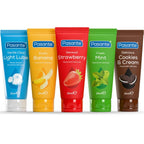 PASANTE - PAQUET LUBRIFIANTS SAVEURS ASSORTIES 5 UNITÉS X 15 ML
