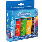 PASANTE - PAQUET LUBRIFIANTS SAVEURS ASSORTIES 5 UNITÉS X 15 ML