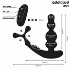 ADDICTED TOYS - MASSEUR DE PROSTATE ROTATIF TÉLÉCOMMANDÉ