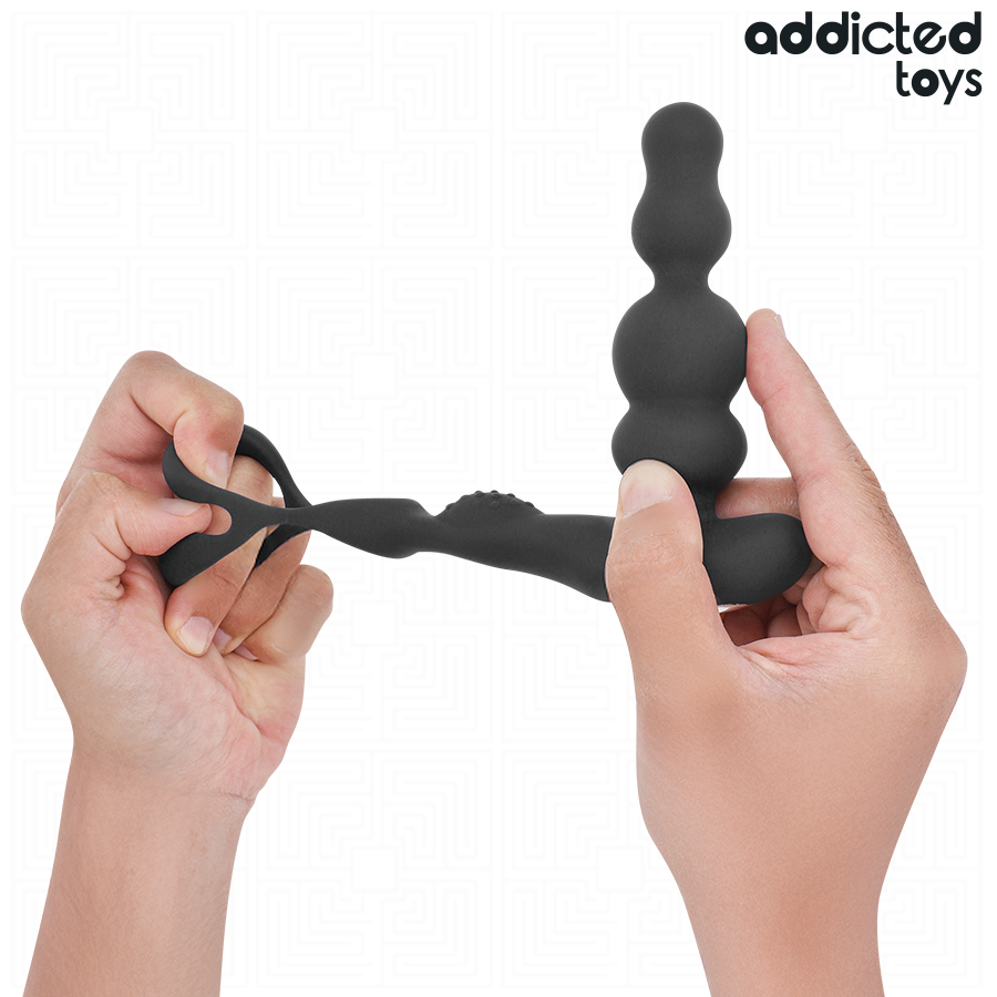 ADDICTED TOYS - MASSEUR DE PROSTATE ROTATIF TÉLÉCOMMANDÉ