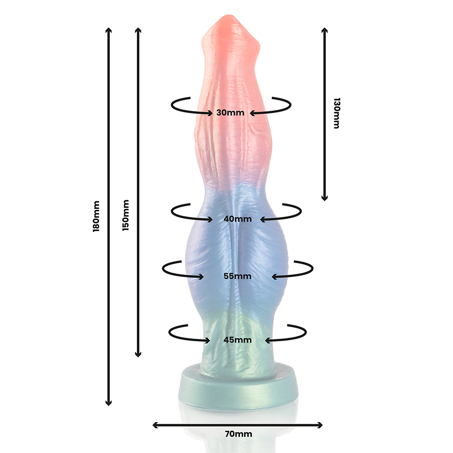 EPIC - ARION DILDO SYMPHONIE DU PLAISIR TÉLÉCOMMANDE RECHARGEABLE