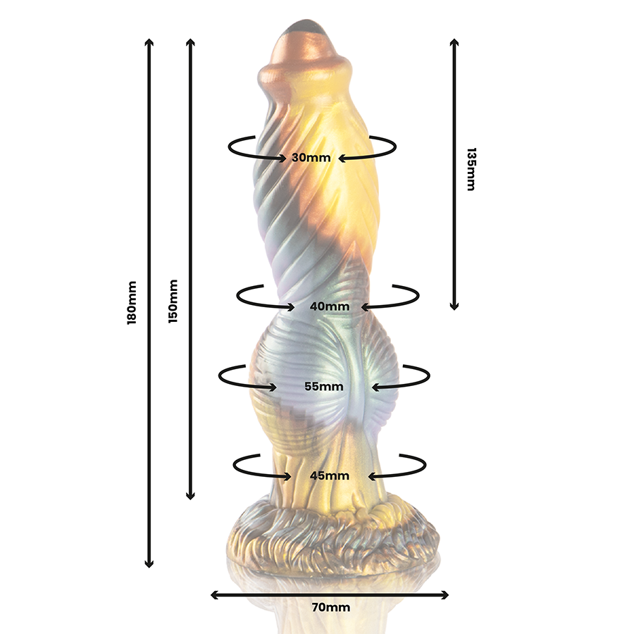 EPIC - PHOENIX DILDO LE RETOUR DU PLAISIR TÉLÉCOMMANDE RECHARGEABLE