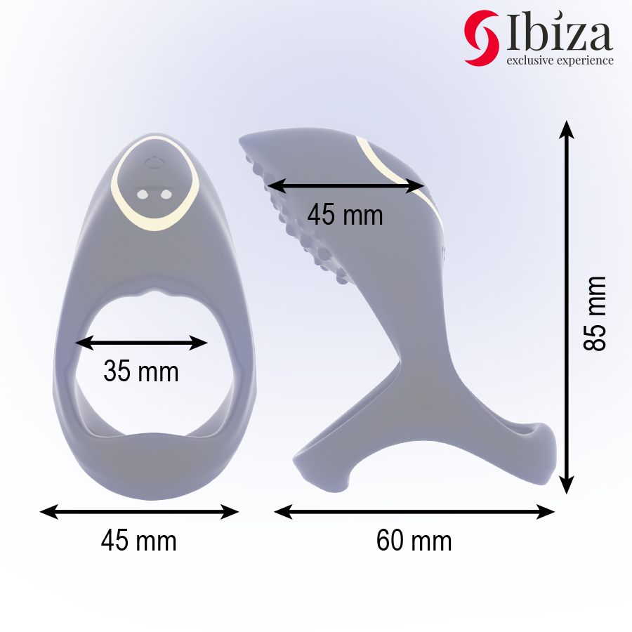 IBIZA - ANNEAU PÉNIEN MULTISENSORIEL