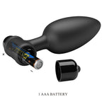 MR PLAY - SUPER POWER ANAL PLUG WITH VIBRATION