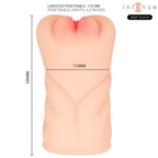 TOUCHER PROFOND INTENSE - MASTURBATEUR VAGINAL KRISTA AVEC SUCCION, VIBRATION ET EFFET VOCAL 1,2 KG