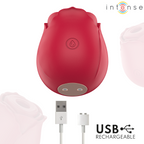 INTENSE - CAMELLIA CLITORAL SUCTION ROSE BY WAVES BORDEAUX