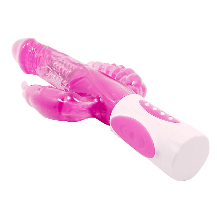 BAILE - TRIPLE VIBRATEUR ROTATIF PRETTY BUNNY