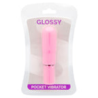 GLOSSY - VIBREUR DE POCHE ROSE PROFOND