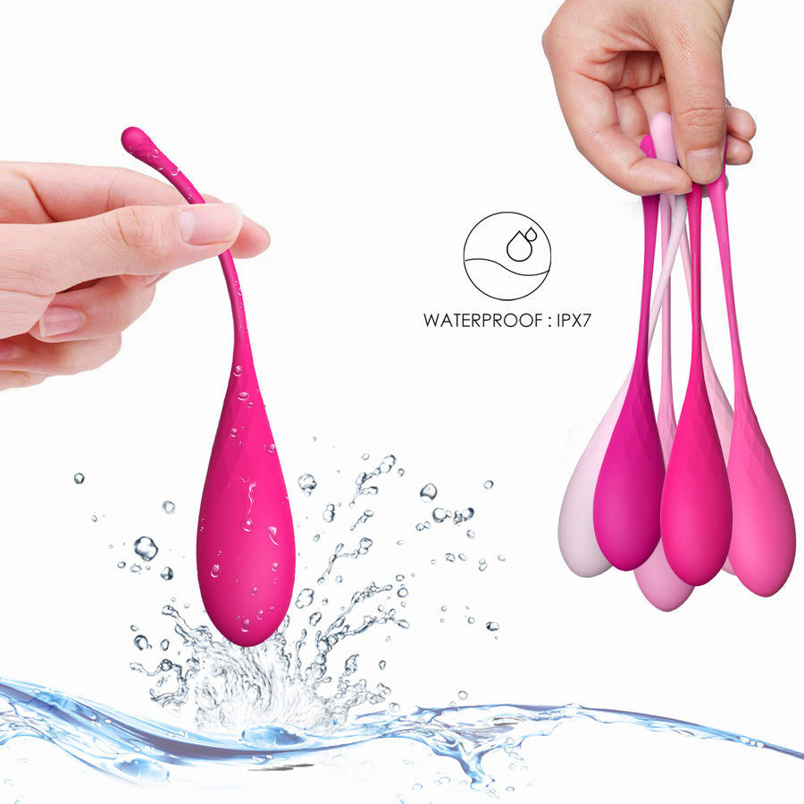 LESLIE - KIT D'EXERCICE DE MUSCLES PELVIENS KEGEL FIT 6 POIDS