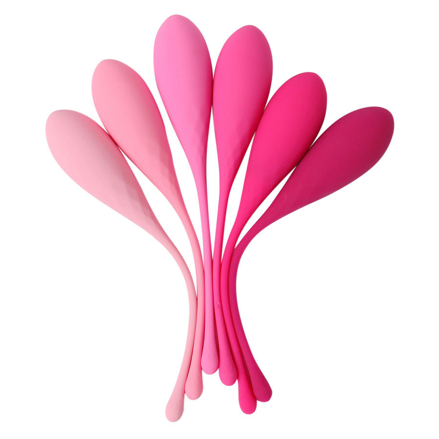 LESLIE - KIT D'EXERCICE DE MUSCLES PELVIENS KEGEL FIT 6 POIDS
