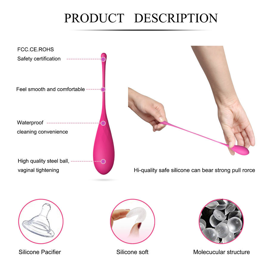LESLIE - KIT D'EXERCICE DE MUSCLES PELVIENS KEGEL FIT 6 POIDS