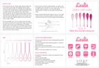 LESLIE - KIT D'EXERCICE DE MUSCLES PELVIENS KEGEL FIT 6 POIDS