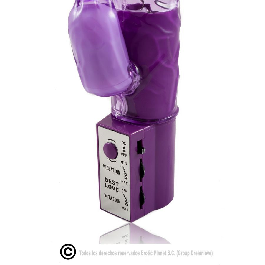 BAILE - LAPIN LILAS ROTATIF SUPERSTIMULATEUR