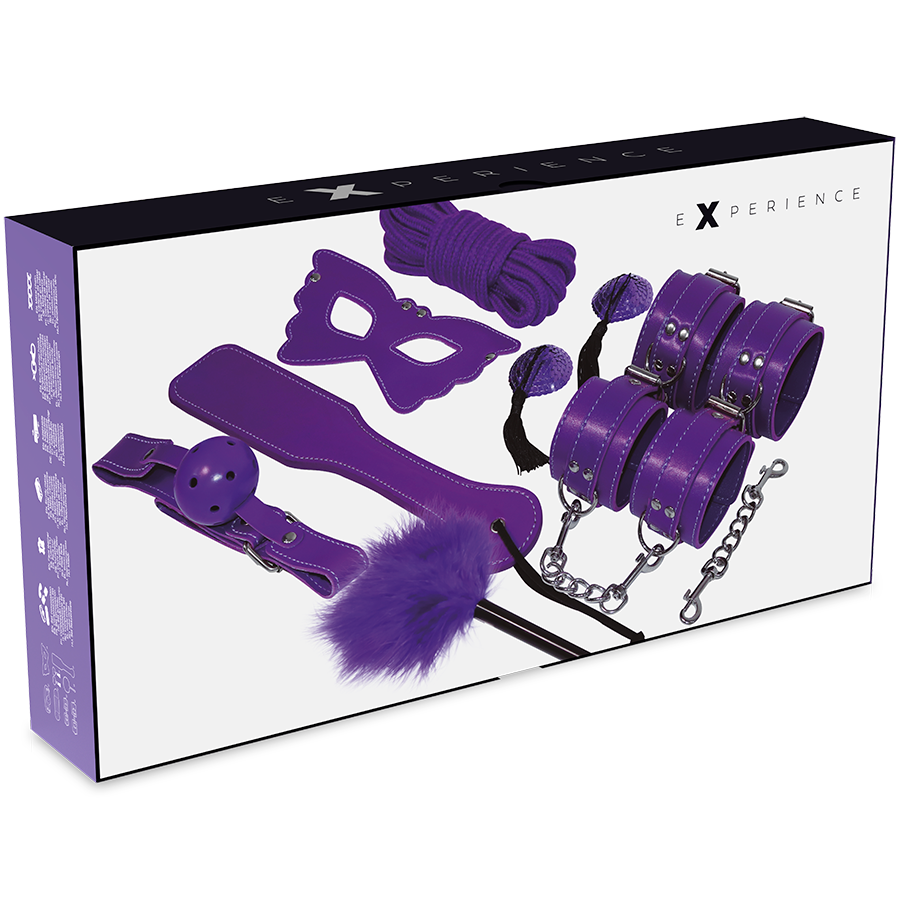 EXPÉRIENCE - KIT FÉTICHE BDSM SÉRIE VIOLETTE