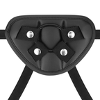 CYBER SILICOCK - GODEMICHET LIQUIDE EN SILICONE À SANGLE OLIVER AVEC 3 ANNEAUX GRATUITS 19 CM -O- 3.9 CM